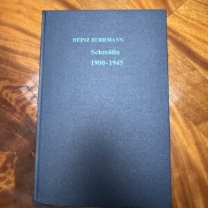 Heinz Burrmann Schmölln 1900-1945